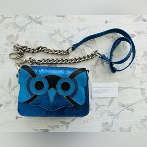 NWOT Thale Blanc Owl Audreyette cross body purse Mother’s Day Gift